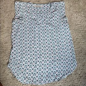 Loft sleeveless blouse